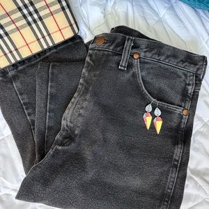 Black Wrangler Jeans